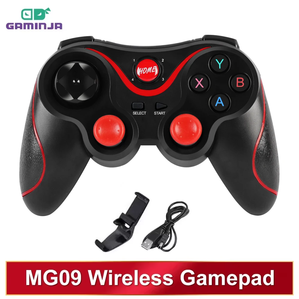 Tablet Accessories For Gaming - GAMINJA Wireless Bluetooth Gamepad PC Game