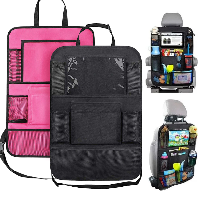 Tablet Accessories Bag - 1pc Car Backseat Organizer with Touch