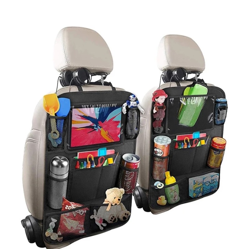 Tablet Accessories Bag - Car Seat Organizer Multifunctional Oxford Fabric