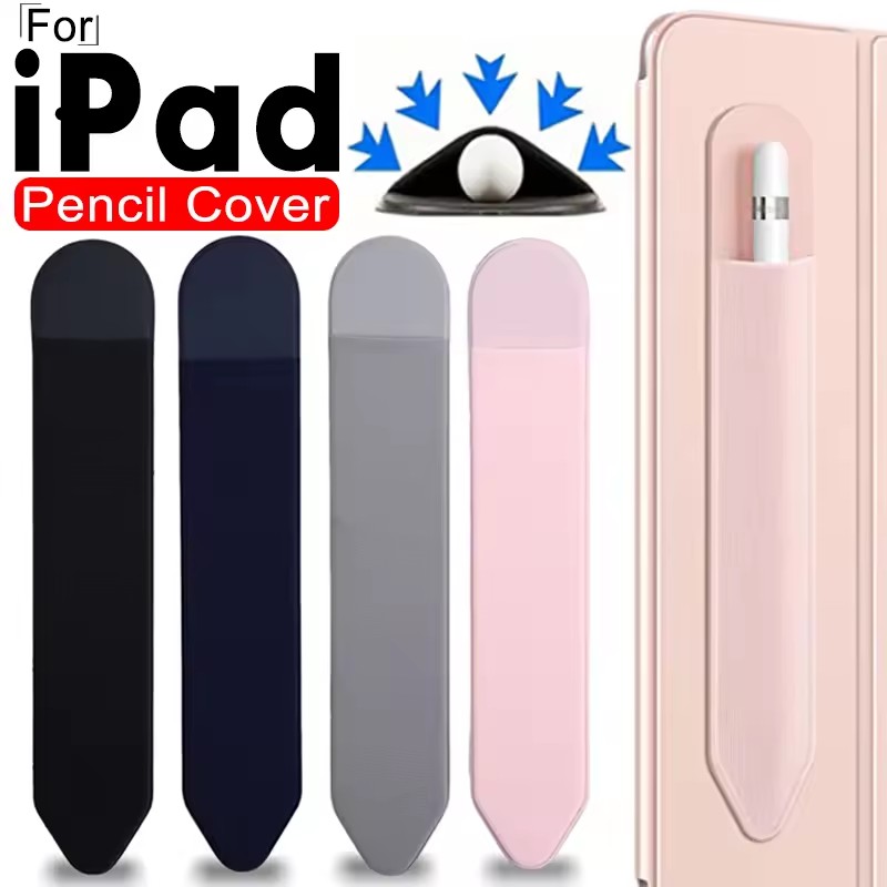 Tablet Accessories Bag - Adhesive Stylus Pen Holder Sleeve for