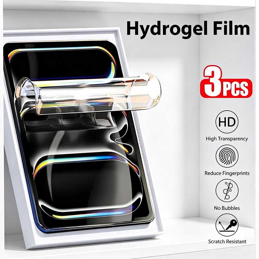 Tablet A9 Accessories - 3Pcs Hydrogel Film for Samsung Galaxy