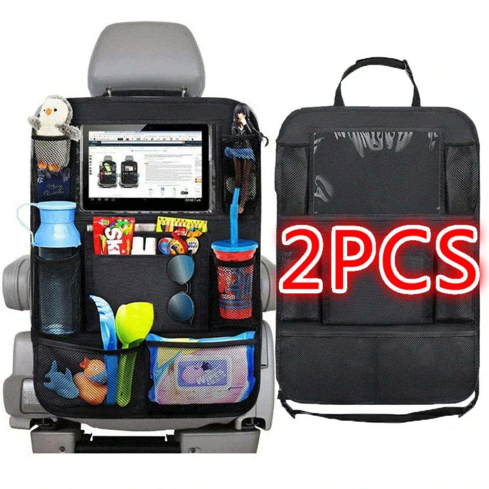 Tablet Accessories Bag - Car Seat Back Organizer 9 Storage