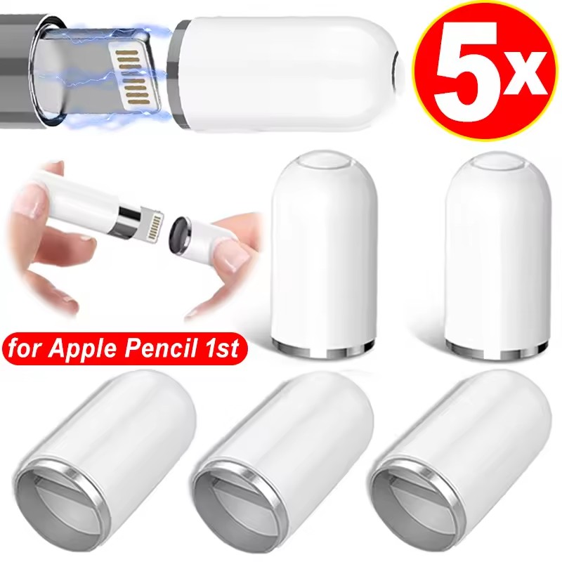 Ipad Pencil Stylus - Magnetic Pencil Caps for Apple Pencil