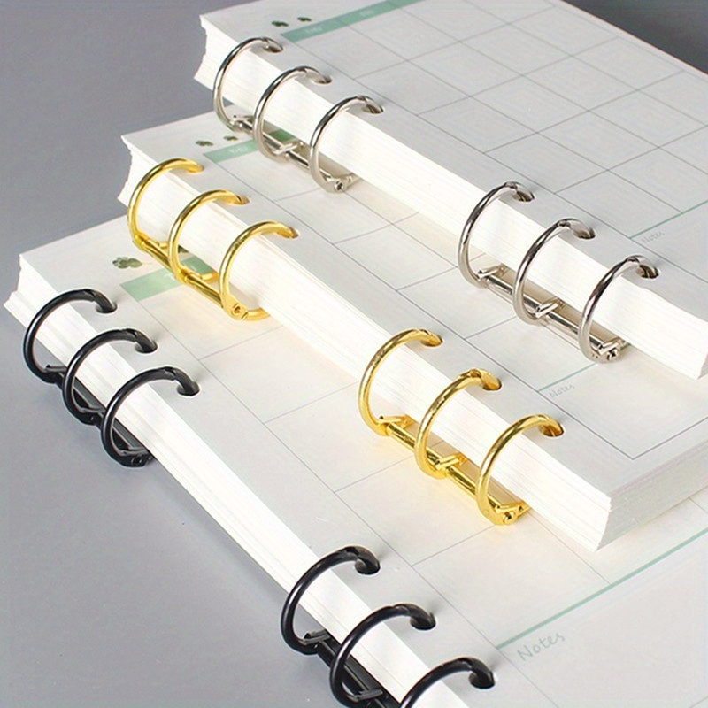 Laptop Tablet Accessories - 10pcs Metal Loose Leaf Book Binder