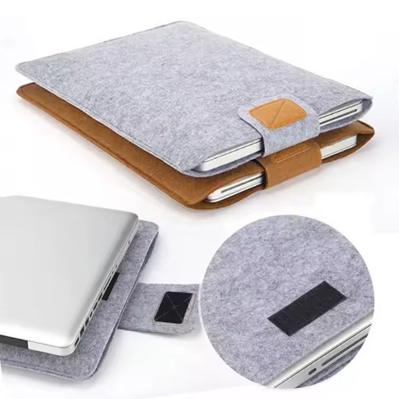 Tablet Accessories Bag - Portable Anti-Scratch Felt Bag Laptop Pouch