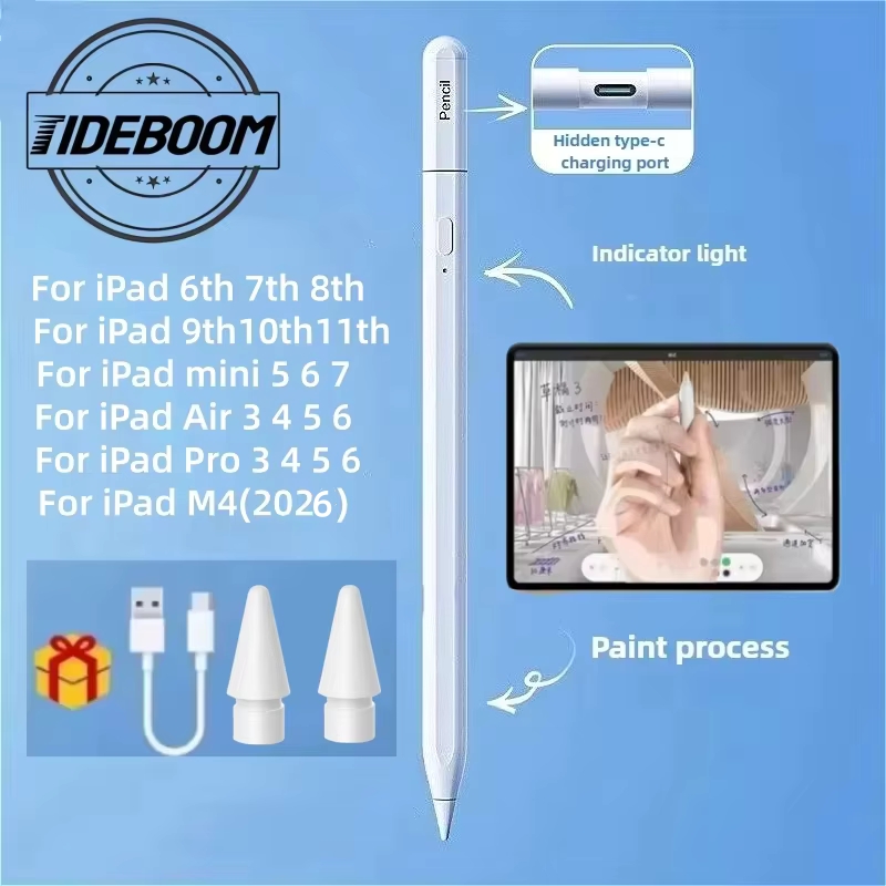 Ipad Pencil Stylus - 2026 For iPad Pencil M4 Stylus