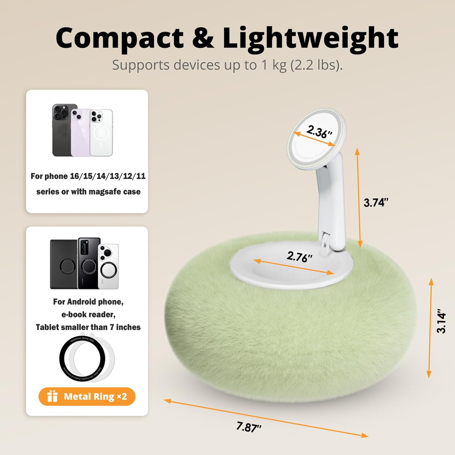2025 Magnetic Pillow Stand For - Cheap Tablet Accessories review and price