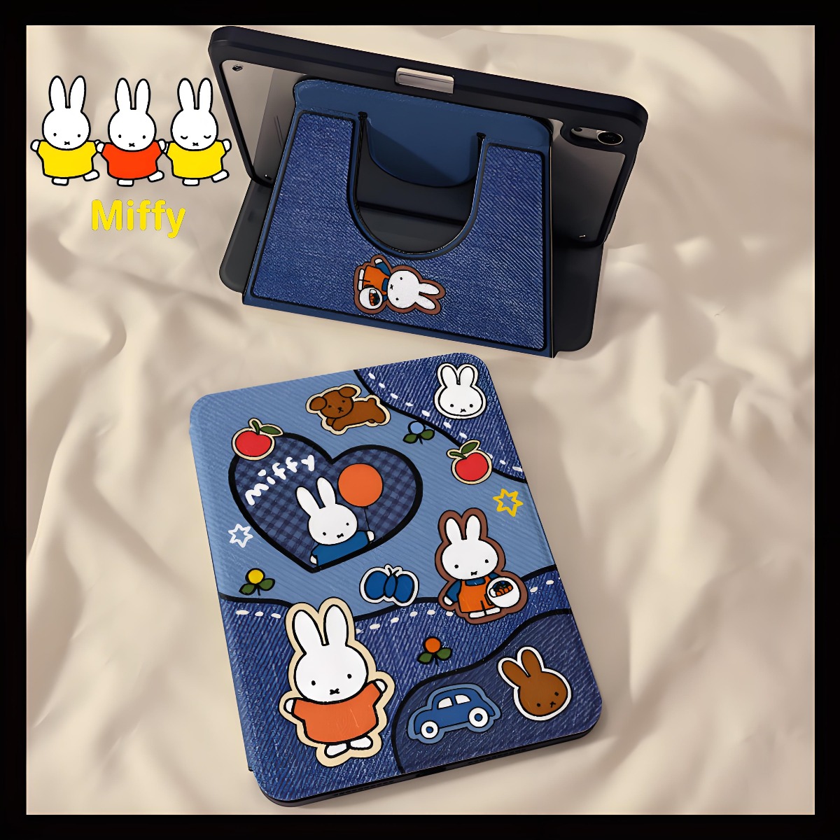 Kawaii Miffy Rabbit Tablet Cas - Tablet Accessories Case review and price