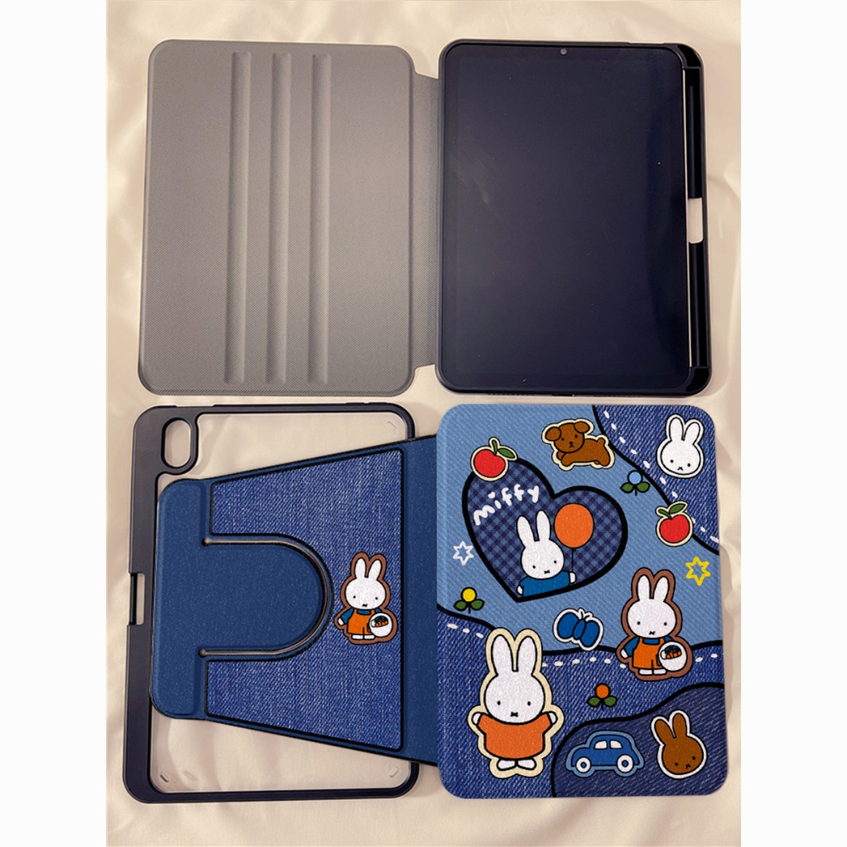 Kawaii Miffy Rabbit Tablet Cas - Tablet Accessories Case review and price