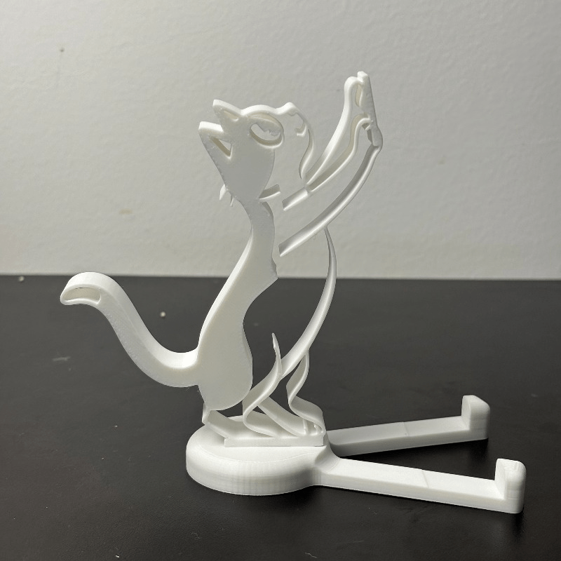 Abstract Hollow Line Cat Phone - Essential Tablet Accessories review and price
