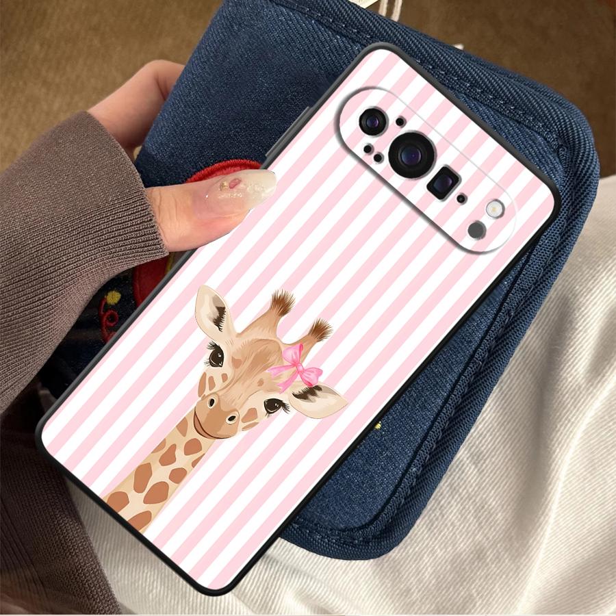 Cartoon Giraffe Funda Phone Co - Tablet And Accessories Case review and price