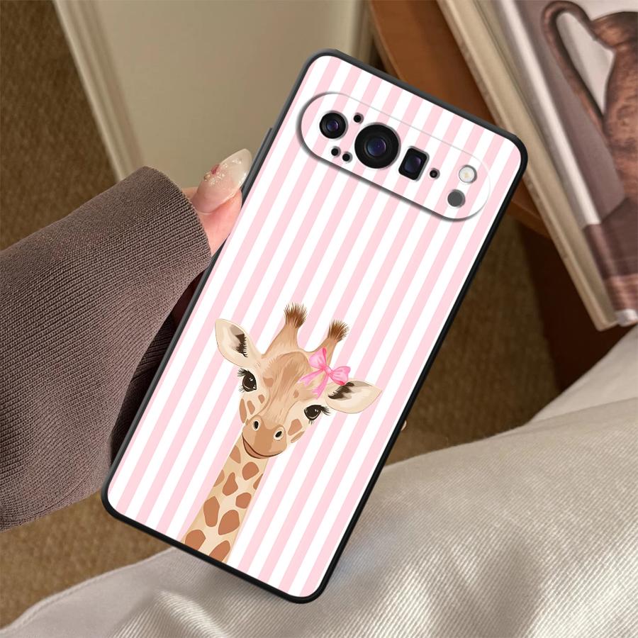 Cartoon Giraffe Funda Phone Co - Tablet And Accessories Case review and price