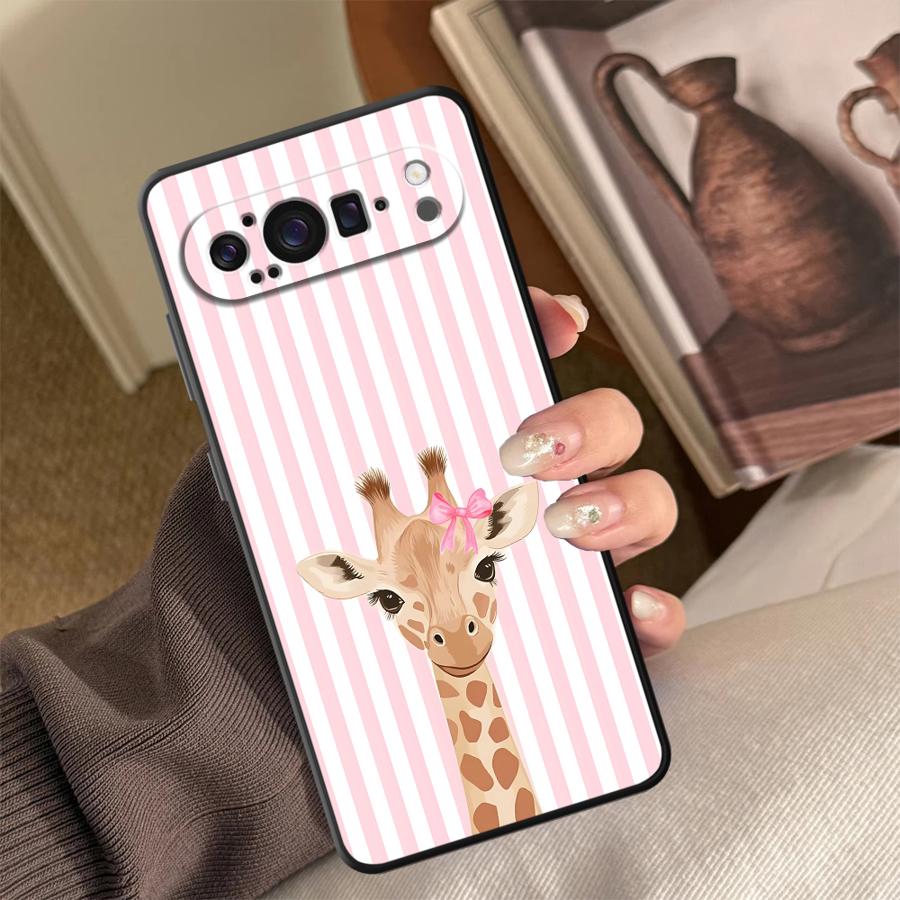 Cartoon Giraffe Funda Phone Co - Tablet And Accessories Case review and price