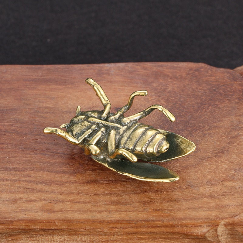 1 PC Creative Solid Brass Cica - Office Table Accessories Unique review and price