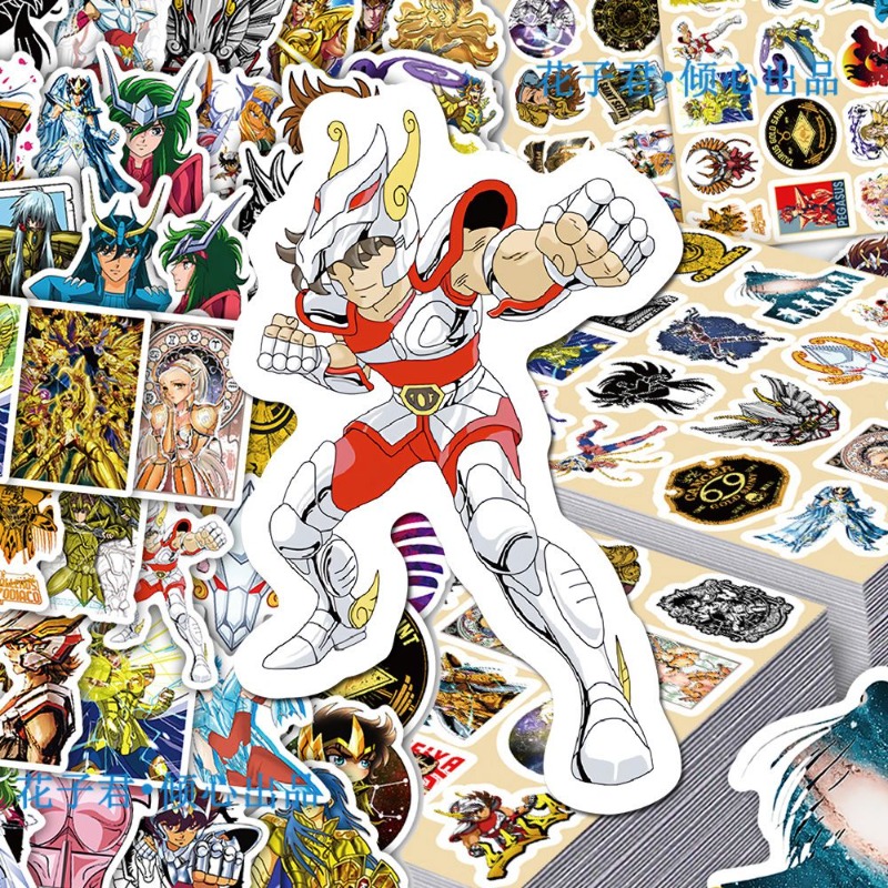 101Pcs Saint Seiya Anime Stick - Laptop Tablet Accessories review and price