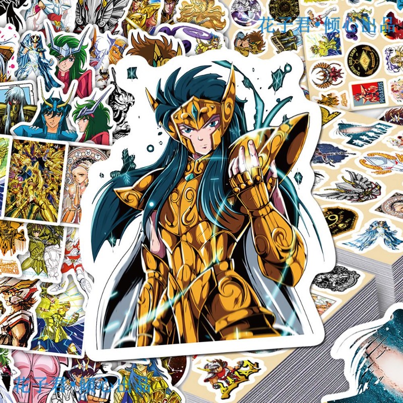 101Pcs Saint Seiya Anime Stick - Laptop Tablet Accessories review and price