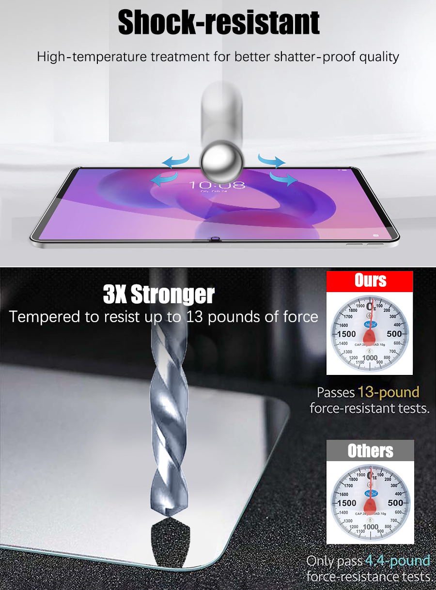2Pcs Tempered Glass Screen Pro - Cheap Tablet Accessories review and price