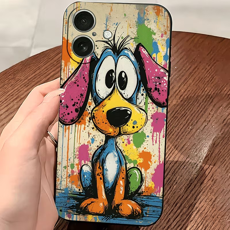 Graffiti Colored Puppy TPU Pho - Tablet And Accessories Case review and price