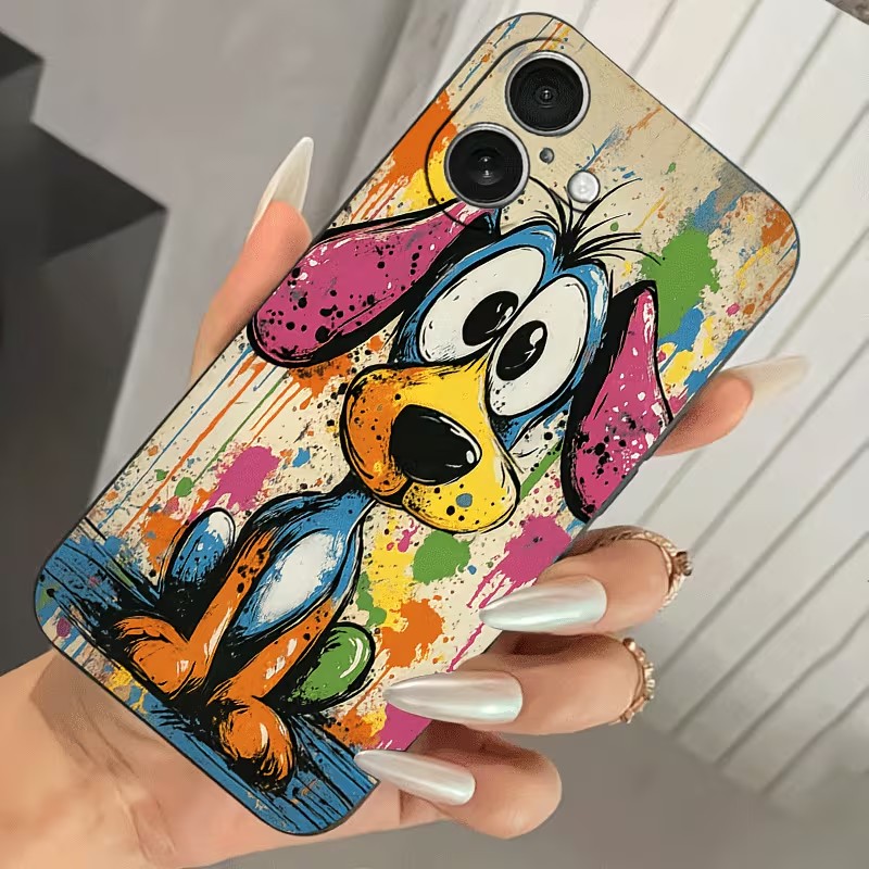 Graffiti Colored Puppy TPU Pho - Tablet And Accessories Case review and price