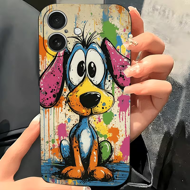 Graffiti Colored Puppy TPU Pho - Tablet And Accessories Case review and price