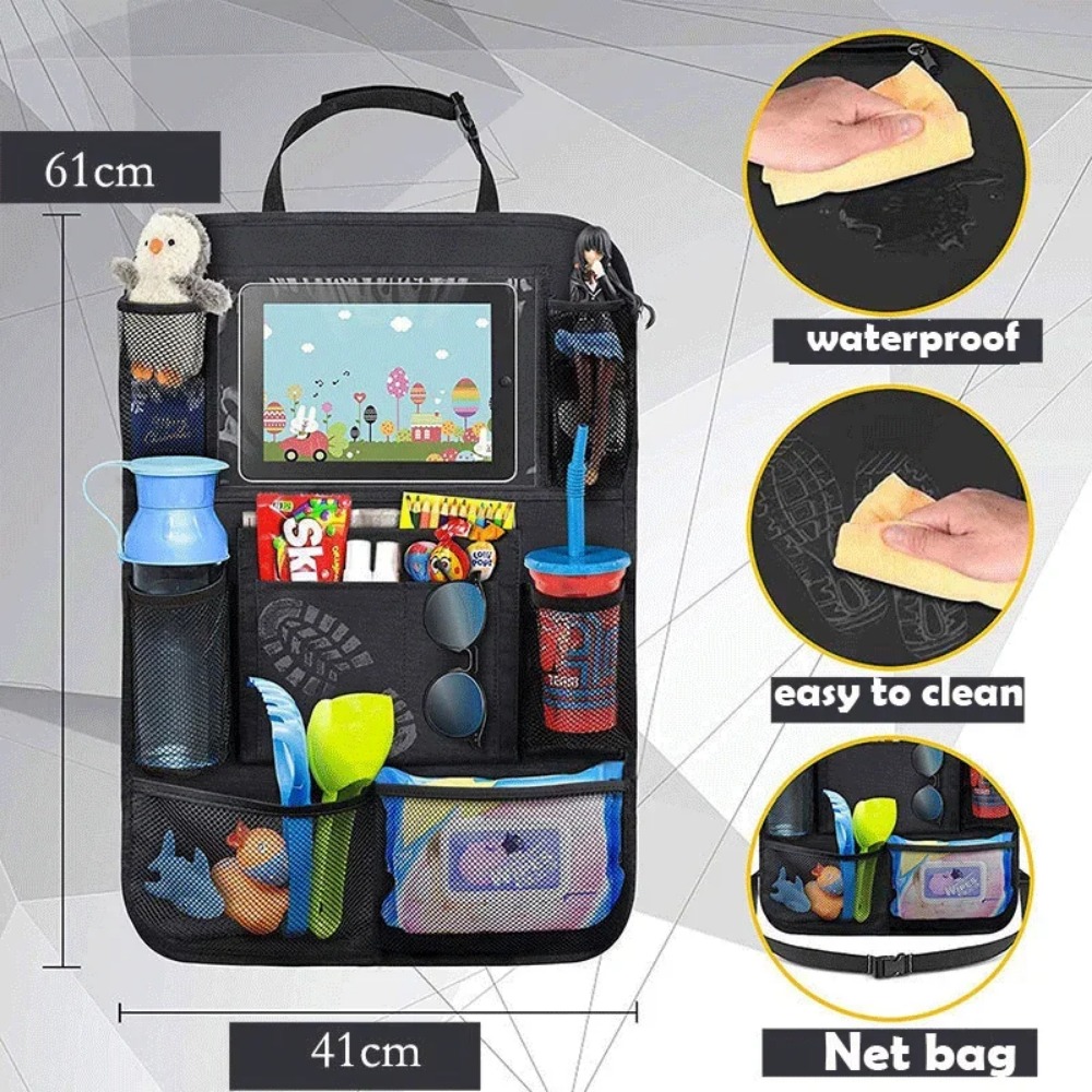 Car Seat Back Organizer 9 Stor - Tablet Accessories Bag review and price