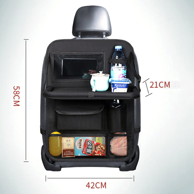 Foldable Car Seats Organizer w - Tablet Accessories Bag review and price