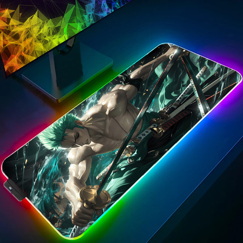 ONE PIECE Zoro Mouse Pad RGB G - Tablet Accessories For Gaming review and price