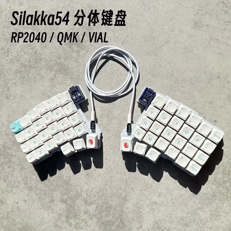 Silakka54 Split Keyboard Wired - Tablet Accessories Gifts review and price