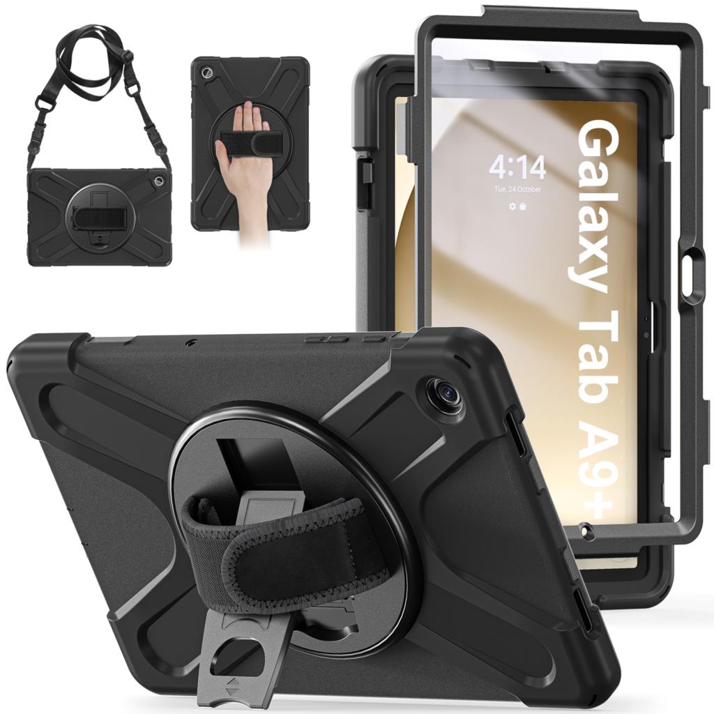 360 Rotating Case For Samsung  - Tablet A9 Accessories review and price