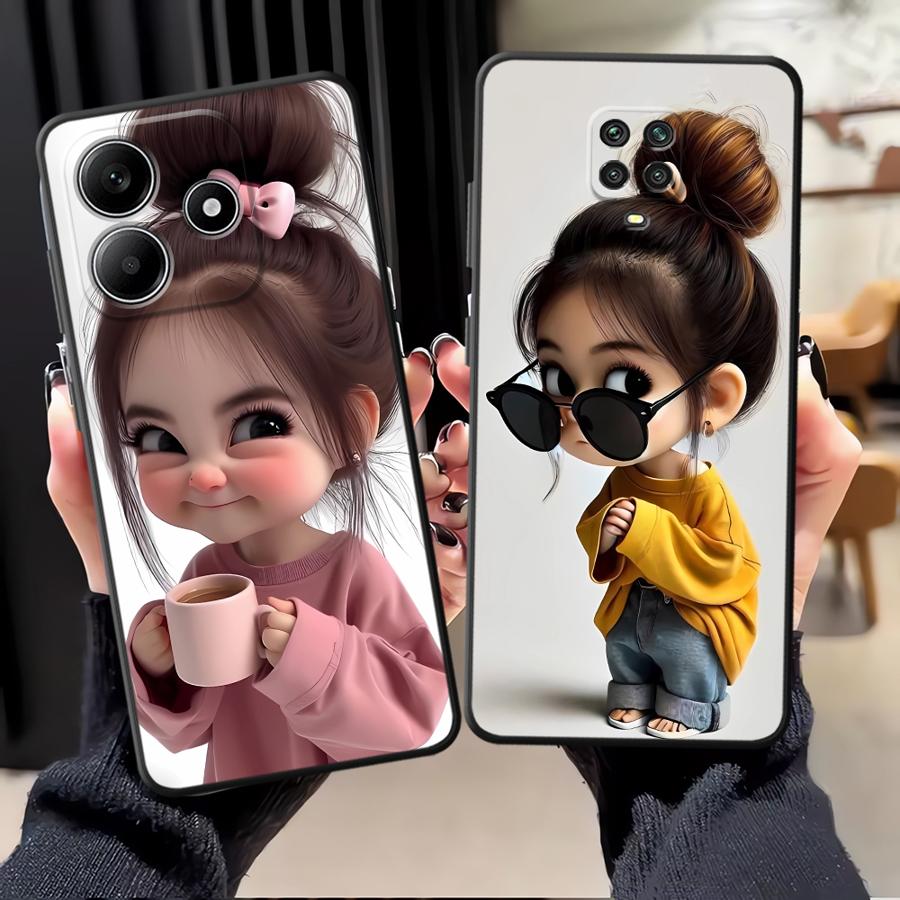 Cartoon Girl Pattern Funda Pho - Tablet And Accessories Case review and price