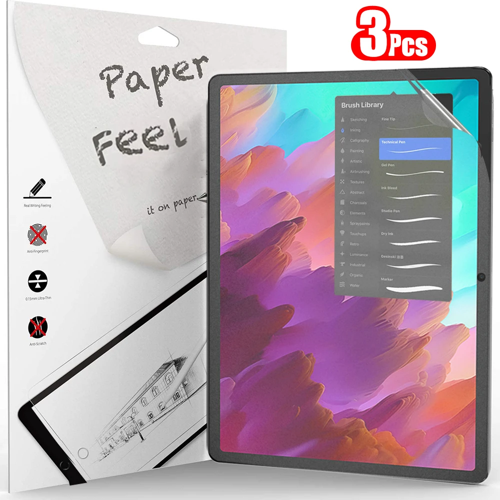 3Pcs Like Paper Feel Screen Pr - Cheap Tablet Accessories review and price