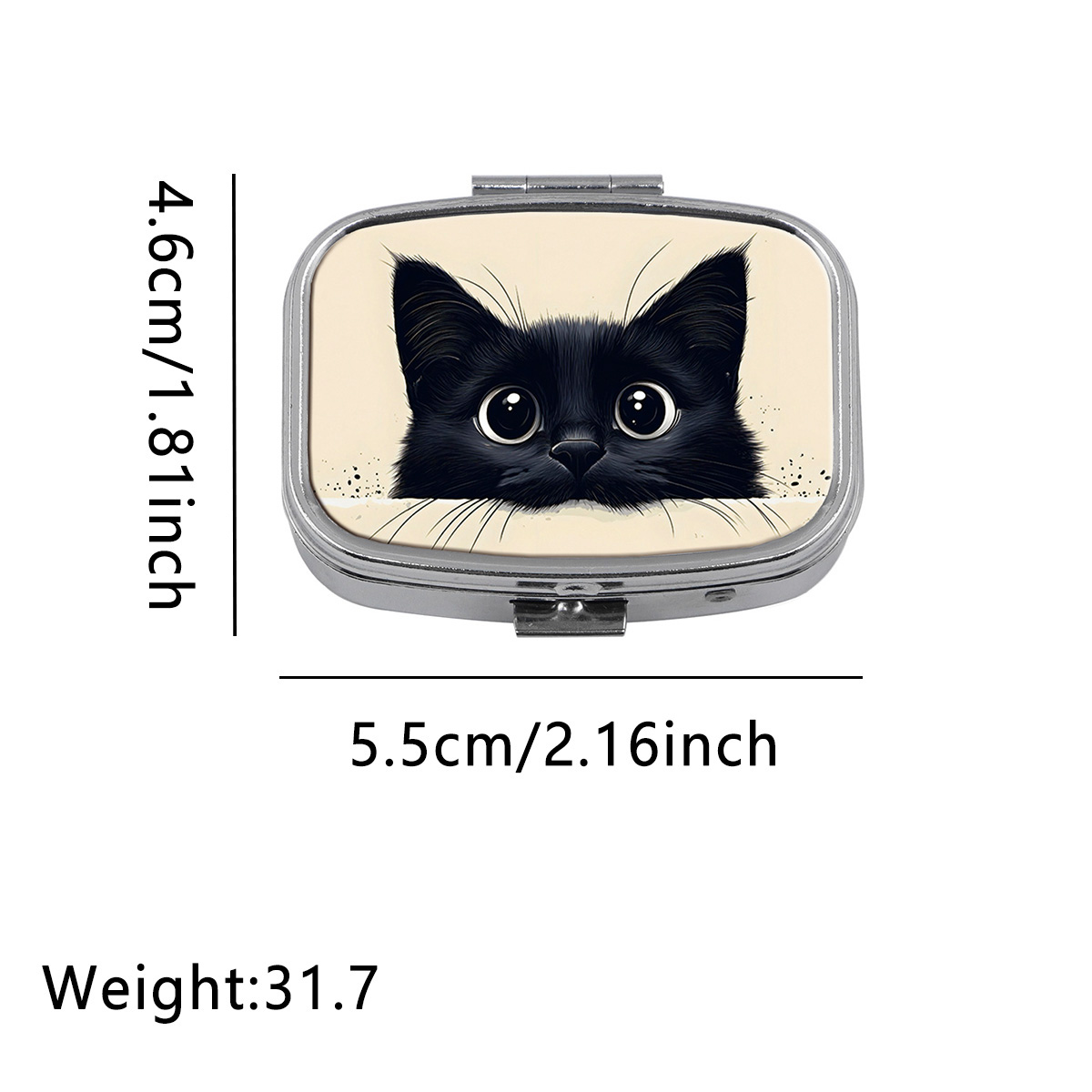 Cute Black Cat Travel Pill Org - Tablet Accessories Case review and price