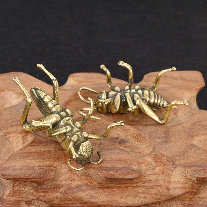 Creative Solid Brass Crickets  - Office Table Accessories Unique review and price