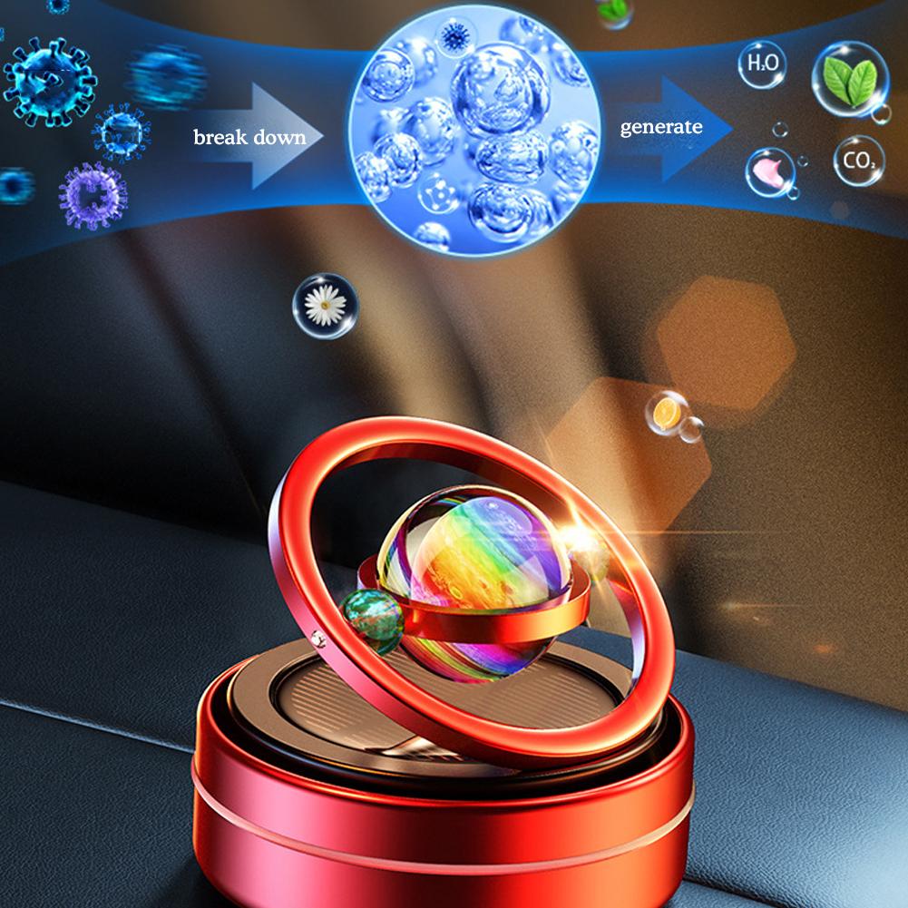 Solar Rotating Car Aromatherap - Tablet Accessories Gifts review and price