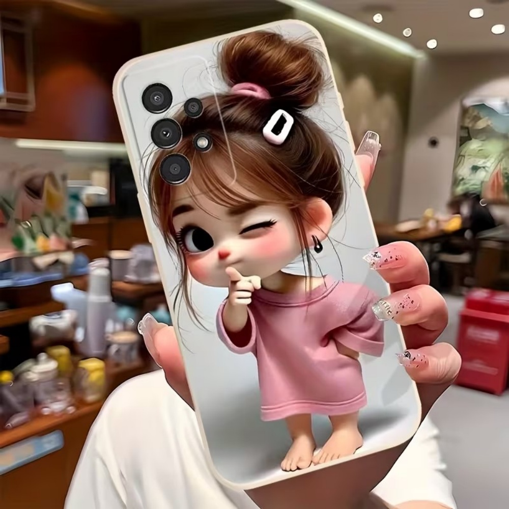 Cute Cartoon Girl Pattern Desi - Tablet And Accessories Case review and price