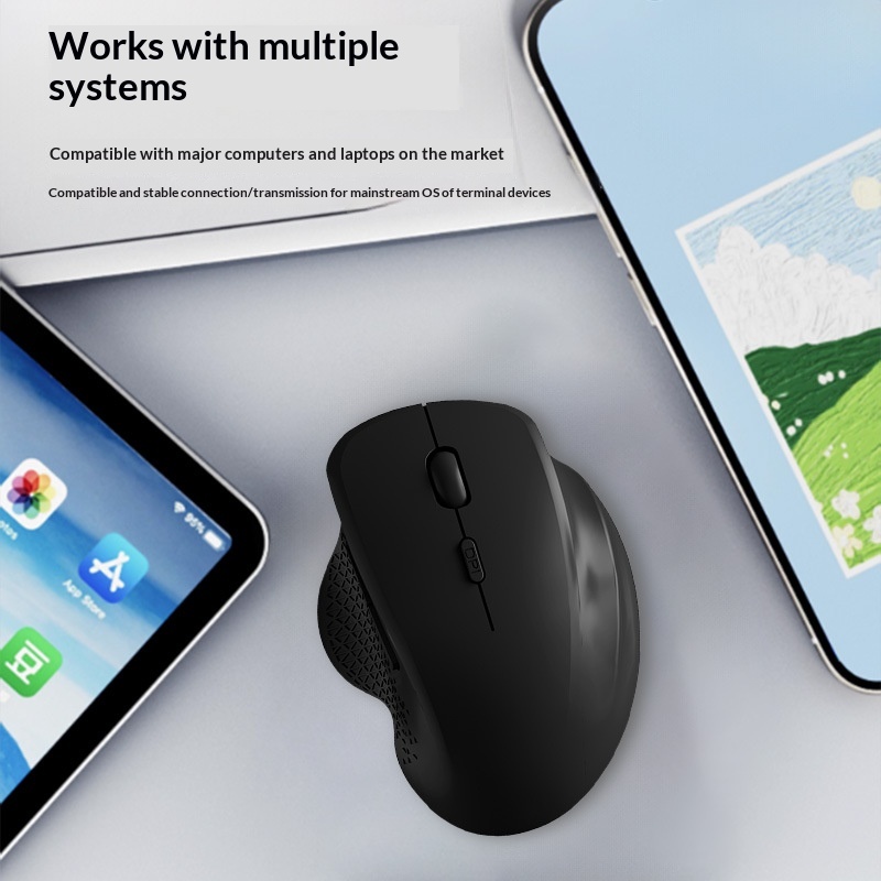 Gray Wireless Bluetooth Mouse  - Officeworks Tablet Accessories review and price
