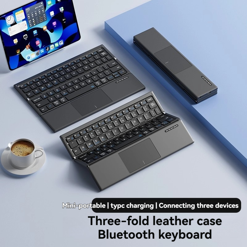 Tablet Keyboard Triple Fold wi - Tablet Accessories Gifts review and price