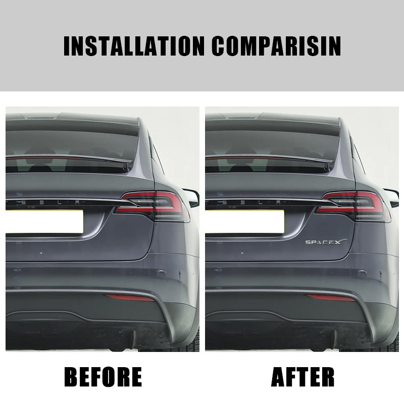 3D ABS Logo Letters Car Trunk  - Tesla Tablet Accessories review and price