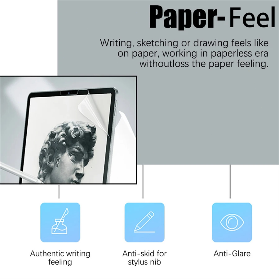 3Pcs Paper Feel Like Screen Pr - Cheap Tablet Accessories review and price