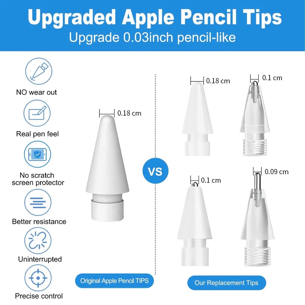 For Apple Pencil Pen Nib Penci - Tablet Accessories Case review and price