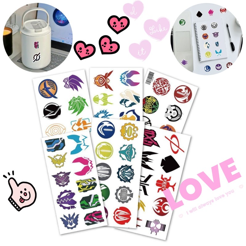 60 Sheets Kamen Rider Logo Sti - Laptop Tablet Accessories review and price