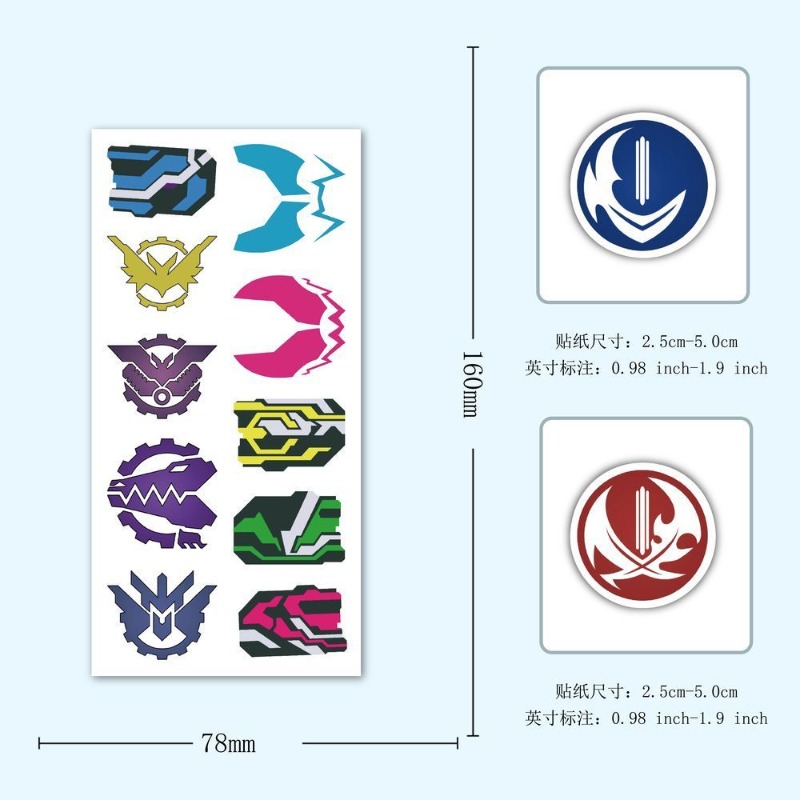 60 Sheets Kamen Rider Logo Sti - Laptop Tablet Accessories review and price